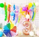 MPS My Party Suppliers Unicorn Tutti Frutti Party Decorations Supplies Balloon Garland Kit Fruit Balloons Happy Birthday Banner for Birthday Baby Shower Decorations/Fruit Theme Balloons/Unicorn Theme Balloon - Image 4