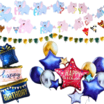 MPS MY PARTY SUPPLIERS 1pc birthday decoration combo set, happy birthday combo decoration, birthday balloon decoration set, birthday decorative items for home (combo 7)