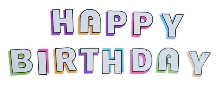 MPS MY PARTY SUPPLIERS 1pc birthday decoration combo set, happy birthday banner with balloons, birthday balloon decoration set, birthday decorative items for home (combo 1) - Image 9