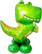 MPS MY PARTY SUPPLIERS Large Dinosaur Balloons, Giant Self Standing Dinosaur Foil Balloons for Dinosaur Birthday Party Supplies Decorations, Jungle theme Decoration, Animal balloons