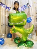 MPS MY PARTY SUPPLIERS Large Dinosaur Balloons, Giant Self Standing Dinosaur Foil Balloons for Dinosaur Birthday Party Supplies Decorations, Jungle theme Decoration, Animal balloons - Image 6