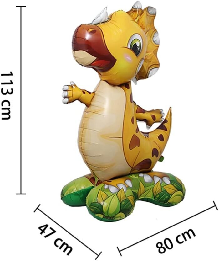 MPS MY PARTY SUPPLIERS Large Dinosaur Balloons, Giant Self Standing Dinosaur Foil Balloons for Dinosaur Birthday Party Supplies Decorations, Jungle theme Decoration, Animal balloons - Image 3
