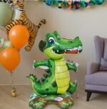 MPS MY PARTY SUPPLIERS Large Dinosaur Balloons, Giant Self Standing Dinosaur Foil Balloons for Dinosaur Birthday Party Supplies Decorations, Jungle theme Decoration, Animal balloons - Image 4