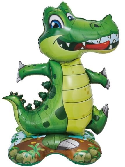 MPS MY PARTY SUPPLIERS Large Dinosaur Balloons, Giant Self Standing Dinosaur Foil Balloons for Dinosaur Birthday Party Supplies Decorations, Jungle theme Decoration, Animal balloons