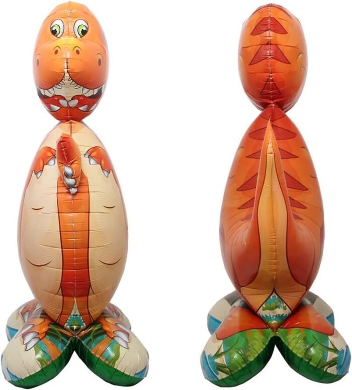 MPS MY PARTY SUPPLIERS Large Dinosaur Balloons, Giant Self Standing Dinosaur Foil Balloons for Dinosaur Birthday Party Supplies Decorations, Jungle theme Decoration, Animal balloons - Image 4