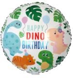 Jungle Dino-Mite Balloon Bouquet, Simple Roar Some Dinosaur Balloon, Jungle theme Balloon, Dinosaur theme balloon Decoration, Set of 5 Dino Balloon - Image 4