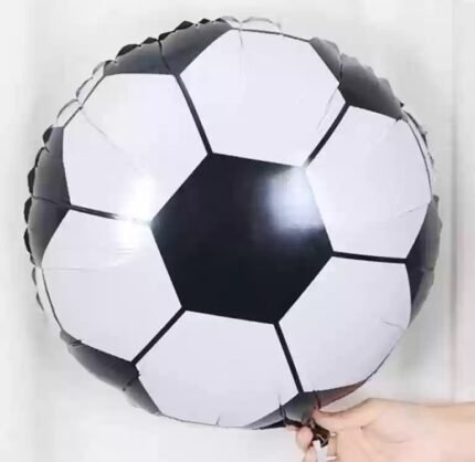 MPS MY PARTY SUPPLIERS® 1pc 22inch football foil balloons Sports theme Football Shape Foil Balloons for Kids Sports Themed Birthday Decor Goal theme Celebrations Soccer Football Theme Party Decoration