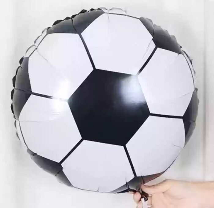 WhatsApp Image 2025-03-17 at 16.09.16 MPS MY PARTY SUPPLIERS® 1pc 22inch football foil balloons Sports theme Football Shape Foil Balloons for Kids Sports Themed Birthday Decor Goal theme Celebrations Soccer Football Theme Party Decoration - Image 1