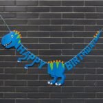 MPS MY PARTY SUPPLIERS® 1pc Birthday Banner, Dinosaur Party Supplies Decorations, Dinosaur Bunting Flag Garland for Kids Birthday Party, jungle Theme Birthday party, Birthday Hanging decoration ideas - Image 5