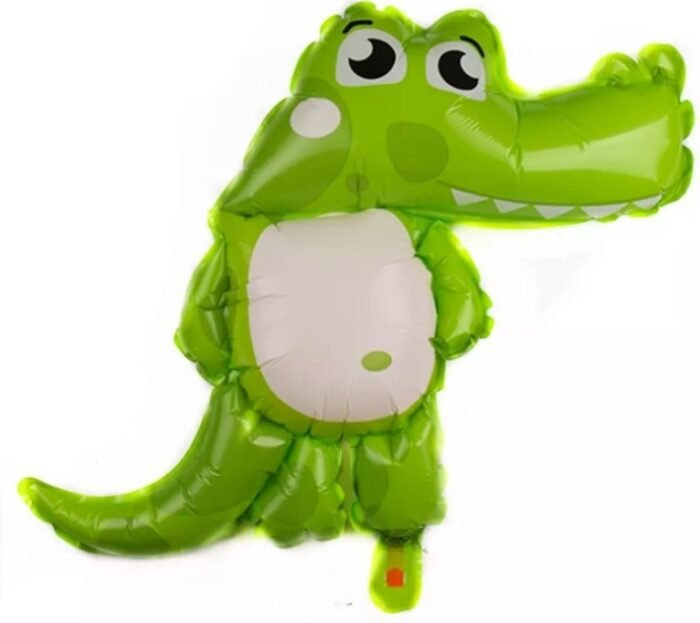 Jungle Theme Animal Foil Balloons (Crocodile) - Image 1
