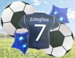 MPS MY PARTY SUPPLIERS® 5 pcs football balloon Set Soccer Balloons with Jersey, Football Party Supplies Balloons for Birthday Decoration Football and Star Balloon Set, Football Fan Balloon - Image 3