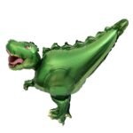 MPS MY PARTY SUPPLIERSĀ® 1pc baby dinosaur balloon, Dinosaur Foil Balloons ideas for Dinosaur theme Party, balloon dinosaur cartoon, dinosaur balloon for kids (green) - Image 2