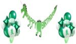 MPS MY PARTY SUPPLIERS®  1pc Birthday Banner, Dinosaur Party Supplies Decorations, Dinosaur Bunting Flag Garland for Kids Birthday Party, jungle Theme Birthday party, Birthday Hanging decoration ideas - Image 3