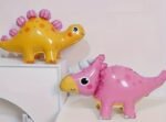 MPS MY PARTY SUPPLIERS® 1pc baby dinosaur balloon, Dinosaur Foil Balloons ideas for Dinosaur theme Party, balloon dinosaur cartoon, dinosaur balloon for kids (pink) - Image 3