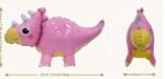 MPS MY PARTY SUPPLIERS® 1pc baby dinosaur balloon, Dinosaur Foil Balloons ideas for Dinosaur theme Party, balloon dinosaur cartoon, dinosaur balloon for kids (pink) - Image 5
