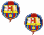 MPS MY PARTY SUPPLIERS® Set of 5 soccer jersey and football foil balloons, Soccer Team red-Blue T-shirt Balloons, Football Theme Birthday Decor, sports Theme, Soccer Ball Balloons with Jersey - Image 4