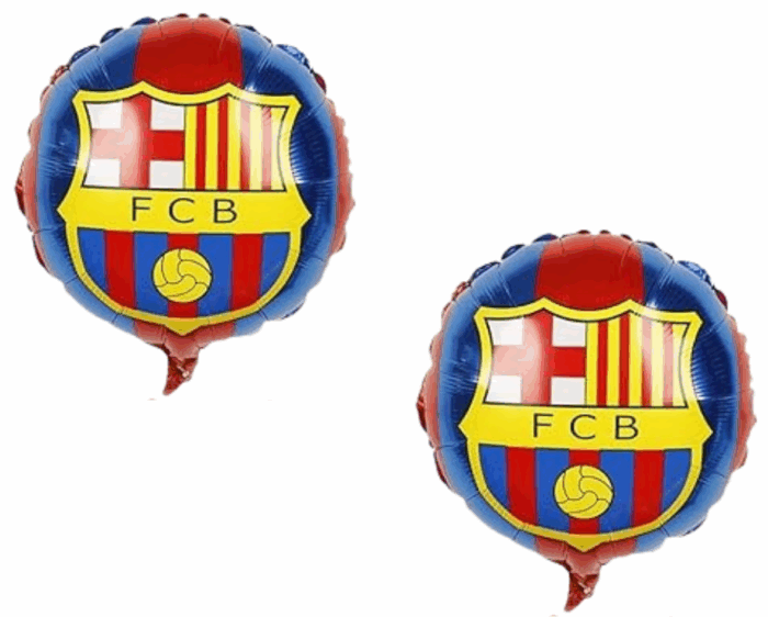 MPS MY PARTY SUPPLIERS® Set of 5 soccer jersey and football foil balloons, Soccer Team red-Blue T-shirt Balloons, Football Theme Birthday Decor, sports Theme, Soccer Ball Balloons with Jersey - Image 4