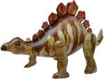 MPS My Party Suppliers 1pc Giant Stegosaurus Dinosaur Inflatable Foil Balloon Mylar Balloon For Animals, Dinosaur Theme Party, Pool Party Decorations, Birthday Party Stegosaurus Toy Gift For Kids, jungle theme, Dinosaur shape balloons, animal theme - Image 2
