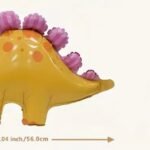 MPS MY PARTY SUPPLIERS®Large 4D Standing Ankylosaur Dinosaur Balloons, Self Standing Dinosaur Foil Balloons for Dinosaur Birthday Party Supplies Decorations, Jungle theme Decoration 37 * 58