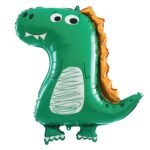 MPS MY PARTY SUPPLIERSĀ® Set of 5 Dinosaur Foil Balloons, Dinosaur Balloons for Dinosaur Theme Birthday Supplies Decorations, Dino Balloon for Birthday Decoration, Dino Theme Party Balloons - Image 3