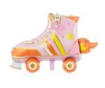 MPS MY PARTY SUPPLIERSĀ® 6pcs roller skates shoe foil Balloon, Princess themed party supplies, rainbow Balloons for decoration, round balloons, Princess theme backdrop, star balloons - Image 2
