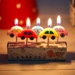 MPS MY PARTY SUPPLIERSĀ® Set of 5 Car Theme Birthday Candle, Birthday Cake Candles for Kids, Cake Topper for Cake Decoration, Transportation Theme Decoration (car) - Image 2