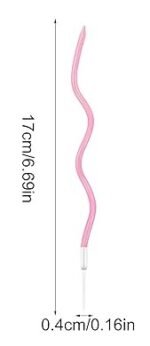 MPS MY PARTY SUPPLIERSĀ® 1pack Candles for Cake Decoration, Cake Candles for Special Occasions Birthday Anniversary Wedding Valentine's Day Graduation Day Celebration (Pastel Colors) - Image 3