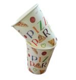 MPS MY PARTY SUPPLIERSĀ® Combo Set of 10 Paper Plates and 10 Paper Glasses, Tableware Disposable Pizza Party Plates for Parties, Food Themed Birthday Decoration - Image 5