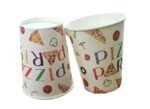 MPS MY PARTY SUPPLIERSĀ® Combo Set of 10 Paper Plates and 10 Paper Glasses, Tableware Disposable Pizza Party Plates for Parties, Food Themed Birthday Decoration - Image 7