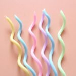 MPS MY PARTY SUPPLIERSĀ® 1pack Candles for Cake Decoration, Cake Candles for Special Occasions Birthday Anniversary Wedding Valentine's Day Graduation Day Celebration (Pastel Colors) - Image 2