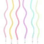 MPS MY PARTY SUPPLIERS® 1pack Candles for Cake Decoration, Cake Candles for Special Occasions Birthday Anniversary Wedding Valentine's Day Graduation Day Celebration (Pastel Colors)