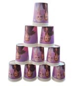 MPS MY PARTY SUPPLIERSĀ® Combo Set of Frozen Paper Plates, Napkins and Glasses, Disposable Cartoon Plates for Parties, Tableware Disposable Paper Plates Glasses Napkins, Serves 10 - Image 6