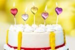 MPS MY PARTY SUPPLIERSĀ® Set of 4 Birthday Candles for Cake Cartoon Candles Set for Gifting & Home use (Pink Heart) - Image 4