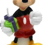MPS MY PARTY SUPPLIERS® 1pc Birthday Cake Candles for Kids, Cartoon Characters Shaped Candles for Gifting and Home use (Mickey Mouse)