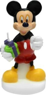 MPS MY PARTY SUPPLIERSĀ® 1pc Birthday Cake Candles for Kids, Cartoon Characters Shaped Candles for Gifting and Home use (Mickey Mouse)
