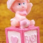 MPS MY PARTY SUPPLIERS® 1pc Birthday Cake Candles for Kids, Cartoon Characters Shaped Candles for Gifting and Home use (Pink Baby with Bottle)