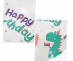 MPS MY PARTY SUPPLIERSĀ® 1 Set of Dinosaur Party Paper Plates, Disposable Cartoon Plates for Parties, Tableware Disposable Paper Plates, Dinosaur Animal Themed Birthday Party (red Dino Birthday) - Image 4
