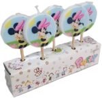 MPS MY PARTY SUPPLIERSĀ® Set of 5 Birthday Cake Candles for Kids, Cake Topper for Cake Decoration (Minnie) - Image 7