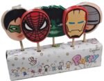 MPS MY PARTY SUPPLIERS® Set of 5 Superhero Party Candles, Birthday Cake Candles for Kids, Superhero Theme Cake Topper for Cake Decoration (Superhero) - Image 3