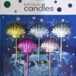 MPS MY PARTY SUPPLIERS® Set of 5 Fancy Birthday Cake Candles for Kids, Candles for Cake Decoration (sea Shell)