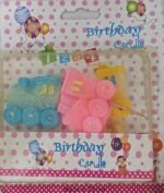 MPS MY PARTY SUPPLIERS® Set of 3 Birthday Cake Candles for Kids, Cake Topper Candles for Kids Birthday Celebration (car Shaped)