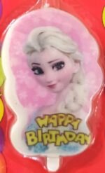 MPS MY PARTY SUPPLIERSĀ® 1pc Birthday Cake Candles for Kids, Cartoon Characters Shaped Candles for Gifting and Home use (Frozen)
