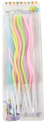 MPS MY PARTY SUPPLIERSĀ® 1pack Candles for Cake Decoration, Cake Candles for Special Occasions Birthday Anniversary Wedding Valentine's Day Graduation Day Celebration (Pastel Colors) - Image 8