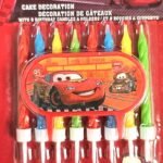 MPS MY PARTY SUPPLIERS® Set of 8 Birthday Cake Candles for Kids, Happy Birthday Candle for Cake (car)