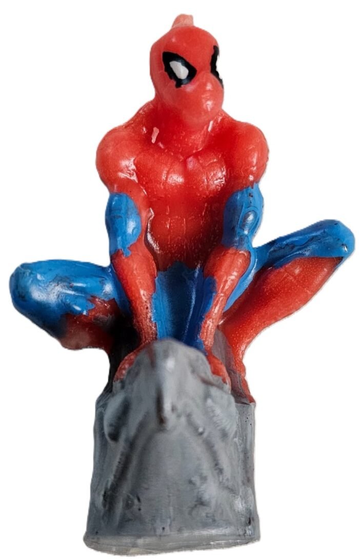 MPS MY PARTY SUPPLIERS® 1pc Birthday Cake Candles for Kids, Cartoon Characters Shaped Candles for Gifting and Home use (red Blue) - Image 1