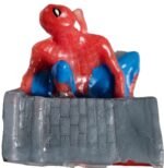 MPS MY PARTY SUPPLIERS® 1pc Birthday Cake Candles for Kids, Cartoon Characters Shaped Candles for Gifting and Home use (red blue2)