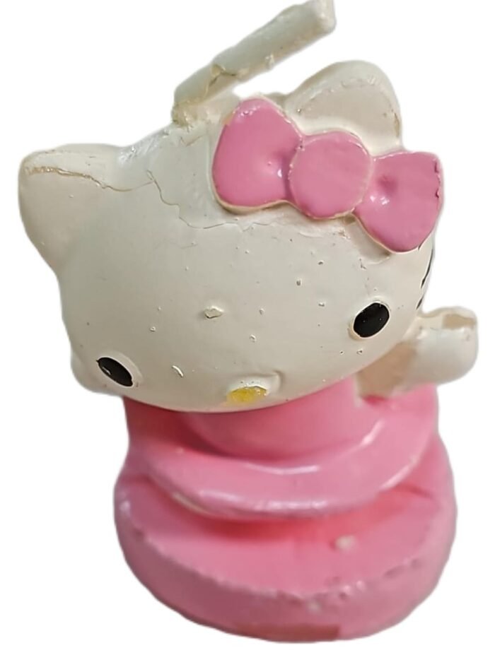 MPS MY PARTY SUPPLIERS® 1pc Birthday Cake Candles for Kids, Cartoon Characters Shaped Candles for Gifting and Home use (Pink Kitty) - Image 2
