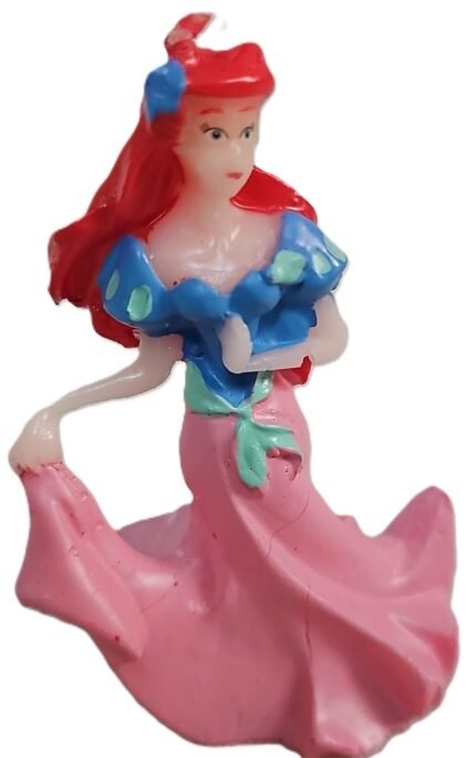 MPS MY PARTY SUPPLIERSĀ® 1pc Birthday Cake Candles for Kids, Cartoon Characters Shaped Candles for Gifting and Home use (Princess)