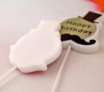MPS MY PARTY SUPPLIERSĀ® 1pc Birthday Cake Candles for Kids, Cartoon Characters Shaped Candles for Gifting and Home use (Black Gold) - Image 4