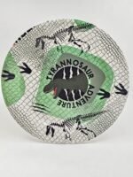 JAGMAG® Animal Birthday Party Supplies Paper Plates, Paper Cap , Paper Glass flag for Animal Theme Birthday, Dinosaure Theme Disposable Animal Theme Plates for Boys Set of 3 Plate, Glass & Cap - Image 4